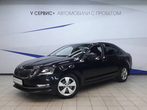 Черный Skoda Octavia III (A7) Рестайлинг