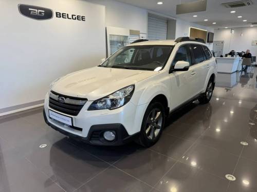 Белый Subaru Outback IV Рестайлинг