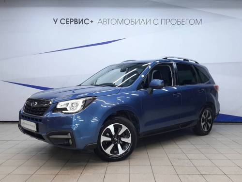 Синий Subaru Forester IV Рестайлинг 2