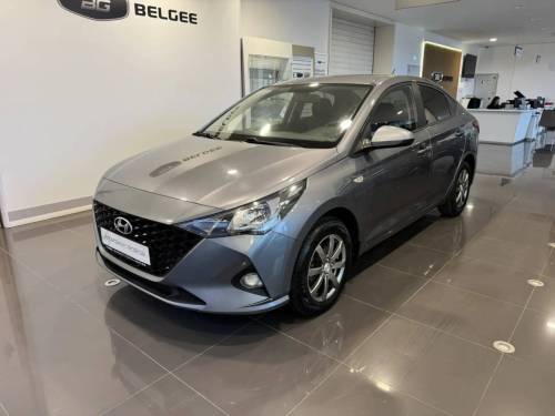 Серый Hyundai Solaris II Рестайлинг