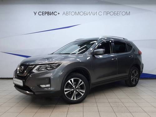 Серый Nissan X-Trail III Рестайлинг