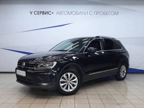 Черный Volkswagen Tiguan II
