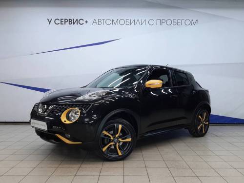 Черный Nissan Juke I Рестайлинг
