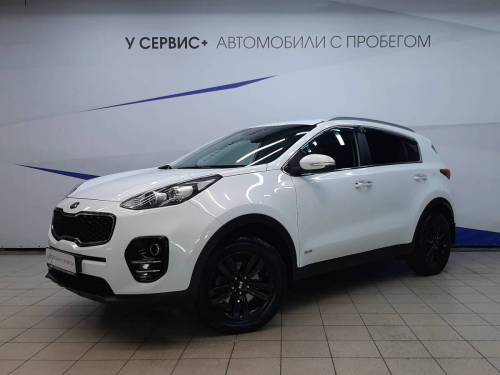 Белый Kia Sportage IV