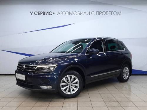 Синий Volkswagen Tiguan II
