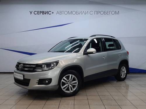 Серебряный Volkswagen Tiguan I Рестайлинг