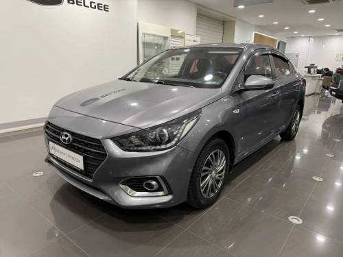 Серый Hyundai Solaris II
