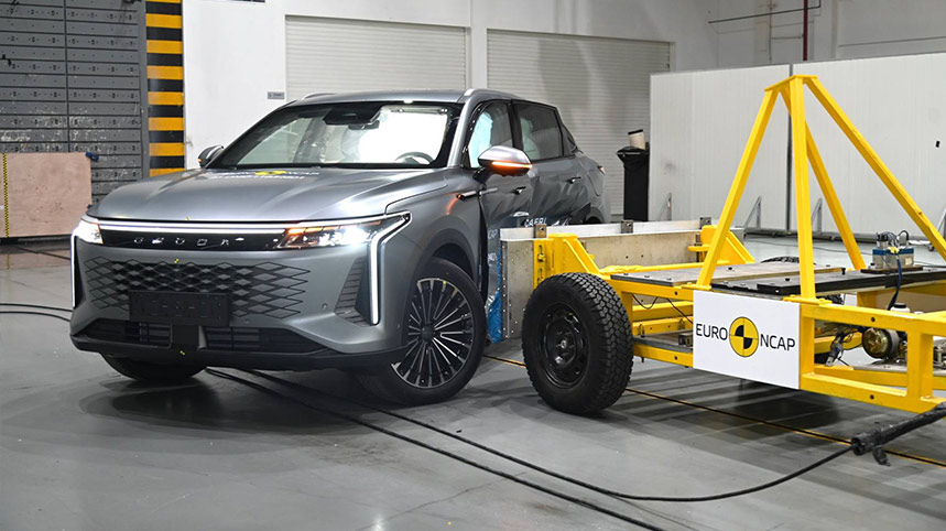 ГИБРИДНОЕ КРОСС-КУПЕ RX PHEV ПОЛУЧИЛО 5 ЗВЕЗД В РЕЙТИНГЕ БЕЗОПАСНОСТИ EURO NCAP