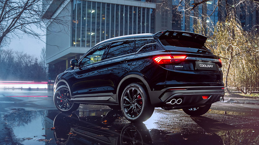 Cпециальная серия кроссовера Geely Coolray NERO