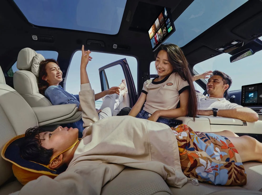 Просторный салон